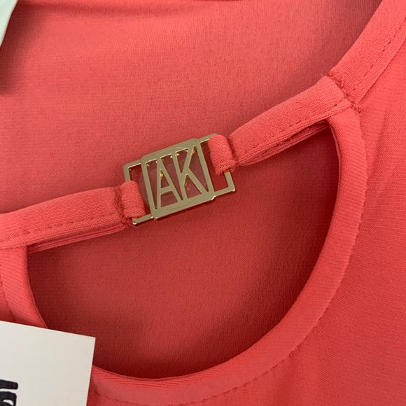 NWT Women's Anne Klein Blouse 3/4 Sleeves Medium - Picture 2 of 11